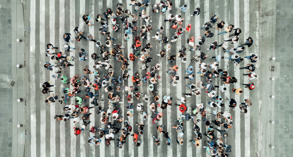 People congregating