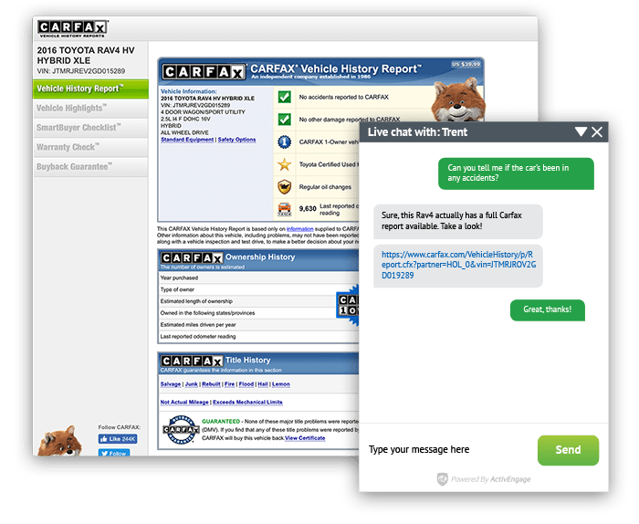 Vehicle History Reports