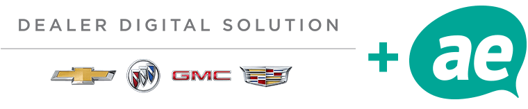 GM Dealer Digital Solution + ActivEngage logo lockup