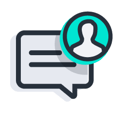 Managed messaging icon