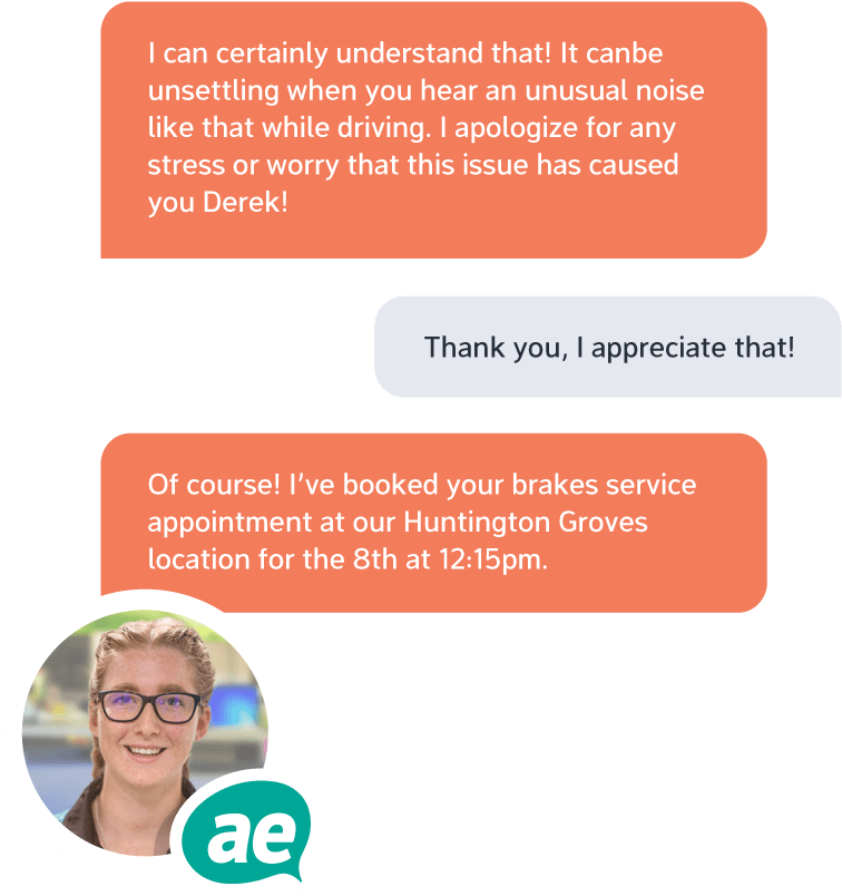 Example of a great ActivEngage conversation