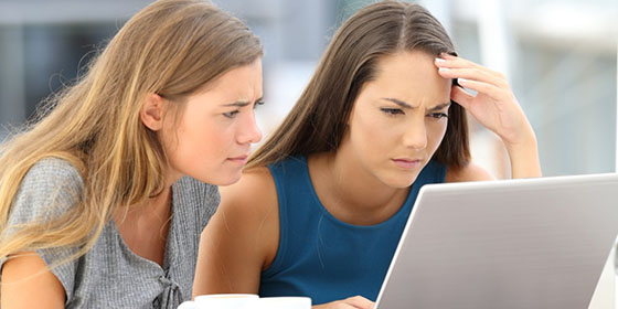 Women Working on Laptop