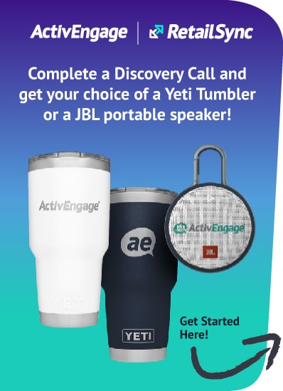 Complete a Discovery Call and get your choice of a Yeti Tumbler or a JBL portable speaker!