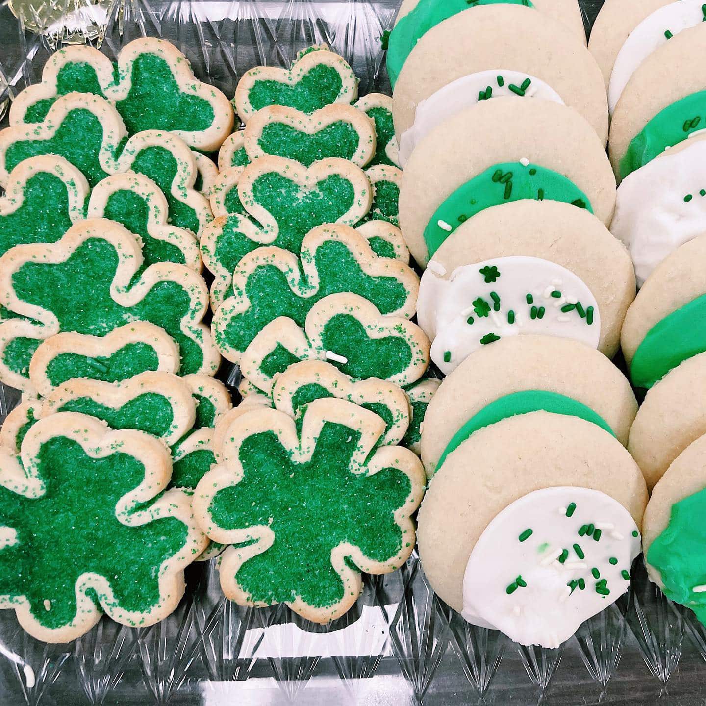 St Patricks Day cookies