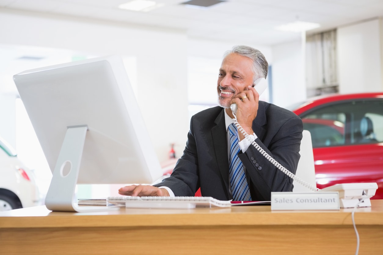 be mindful to have a positive tone when someone calls the dealership