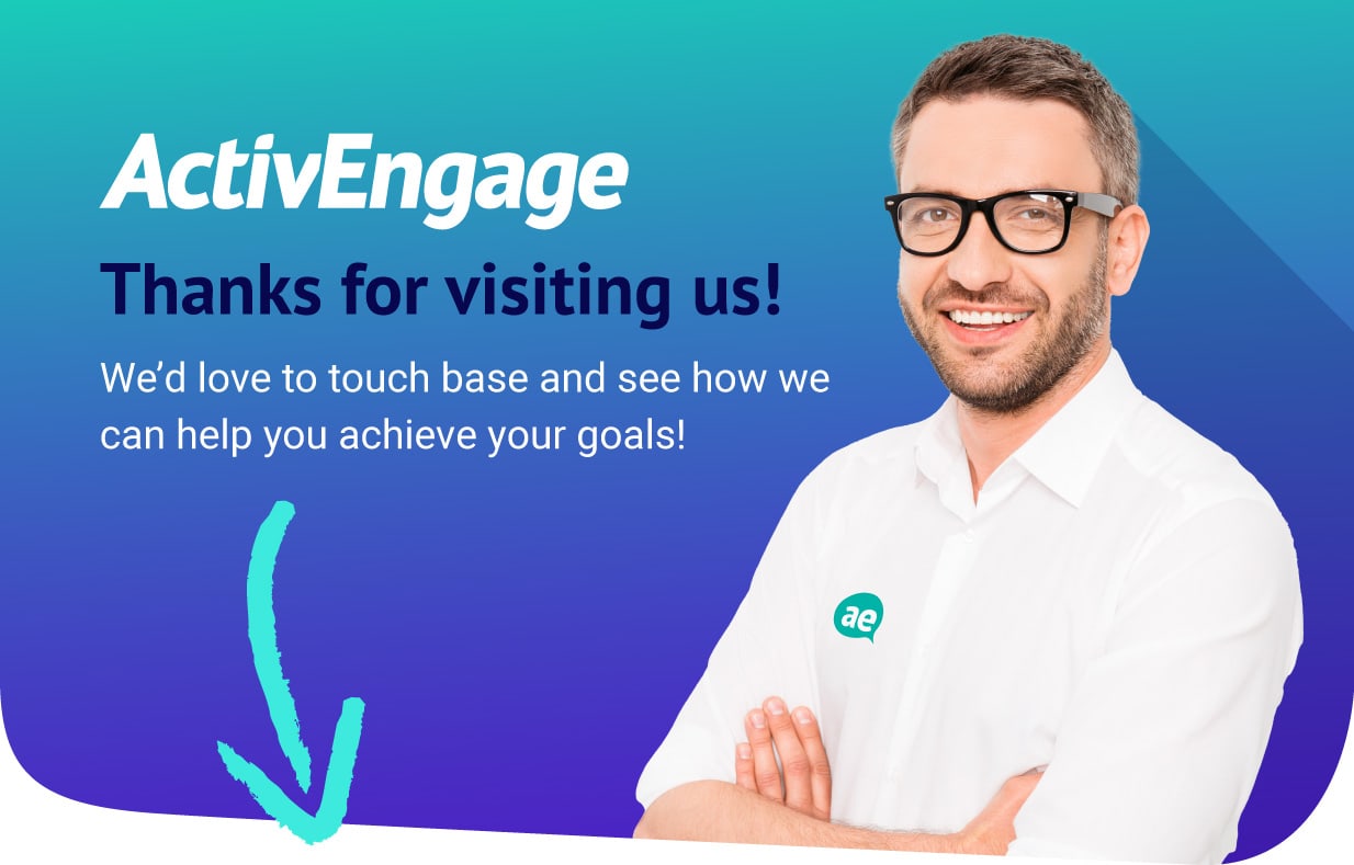 Thanks for visiting us! We'd love to touch base and see how we can help you achieve your goals!
