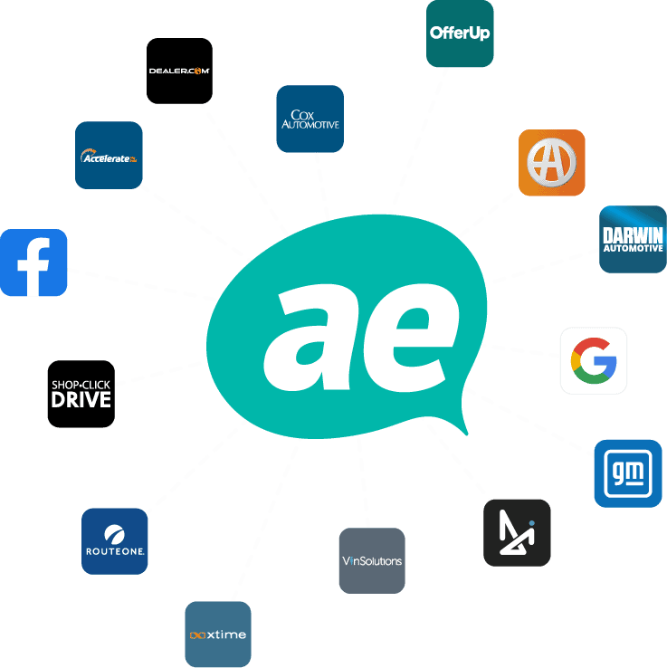 ActivEngage agent messaging consumer about a trade-in