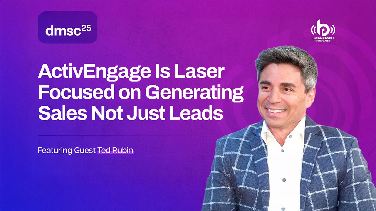 ActivEngage is Laser Focused on Sales  |  Brian Pasch Podcast
